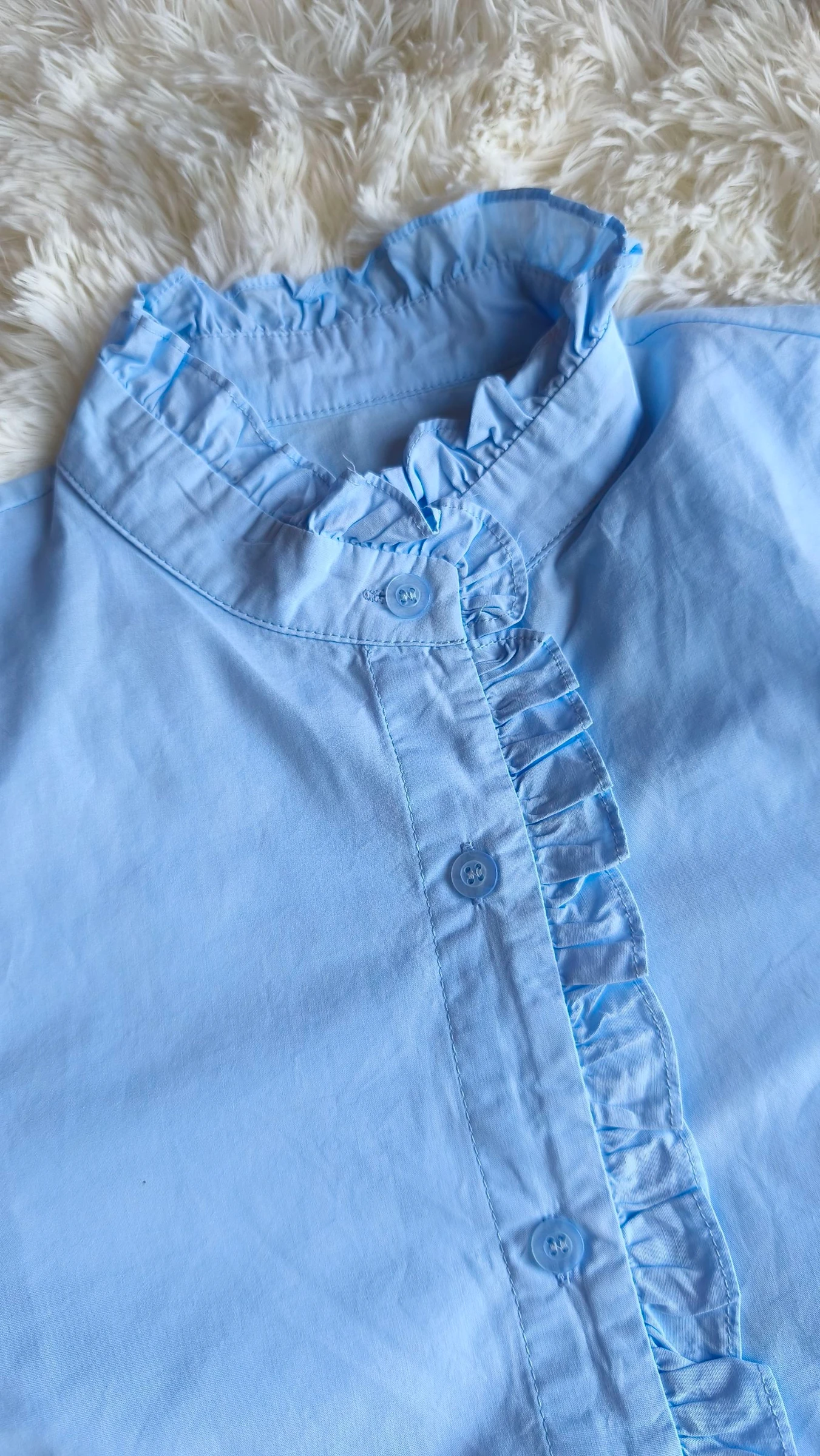 🩵 blouse met ruches dames maat 38 🩵 – photo 5